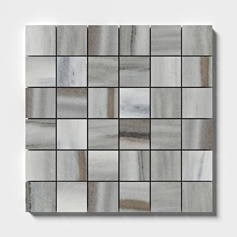 SKYLINE : 2X2 Straight Stack Mosaic (honed | 12"x12"x3/8" | straight cut)