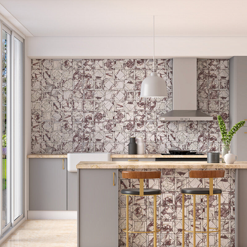 PALAZZO : Palazzo Mosaic (honed | 12"x12"x3/8" | straight cut)