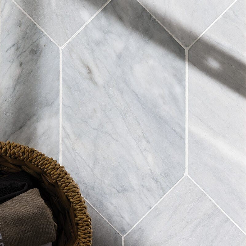DIMENTIONS  : Large Picket Field Tile (honed | 6"x12"x3/8" | straight cut)