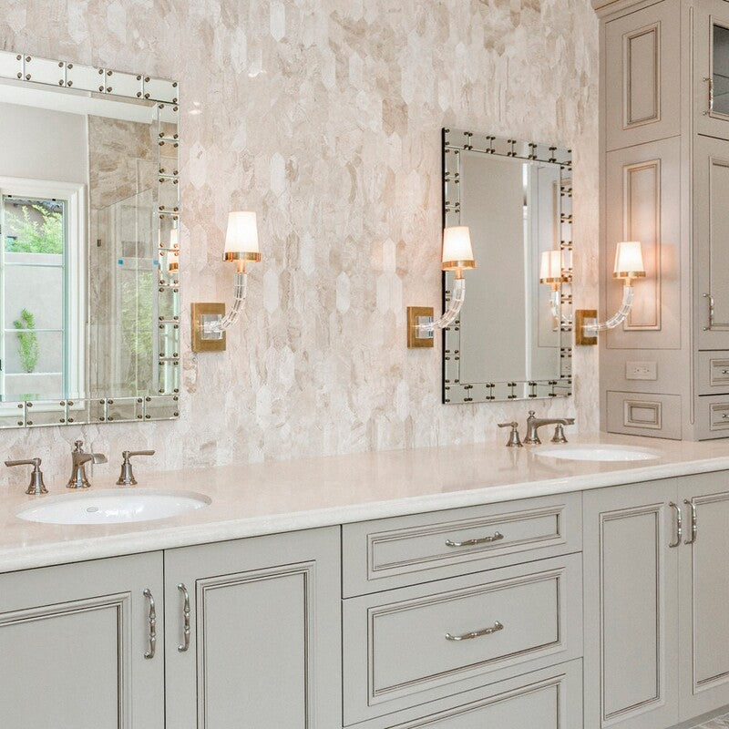 DIMENTIONS  : Diana Royal Large Picket Field Tile (polished | 6"x12"x3/8" | straight cut)