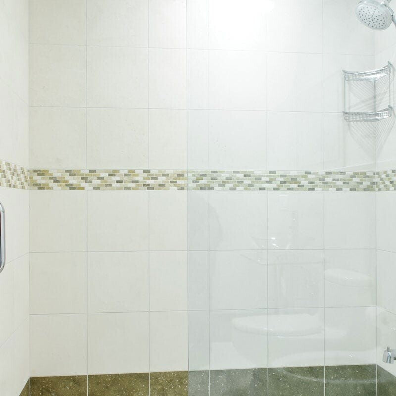 CHAMPAGNE: Square Field Tile (honed | 12"x12"x3/8" | beveled)