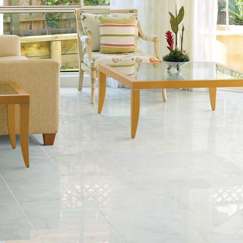 AVALON: Square Field Tile (polished | 12"x12"x3/8" | beveled)