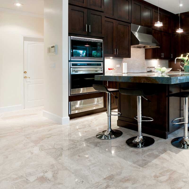 DIANA ROYAL : Square Field Tile (polished | 24"x24"x5/8" | straight cut)