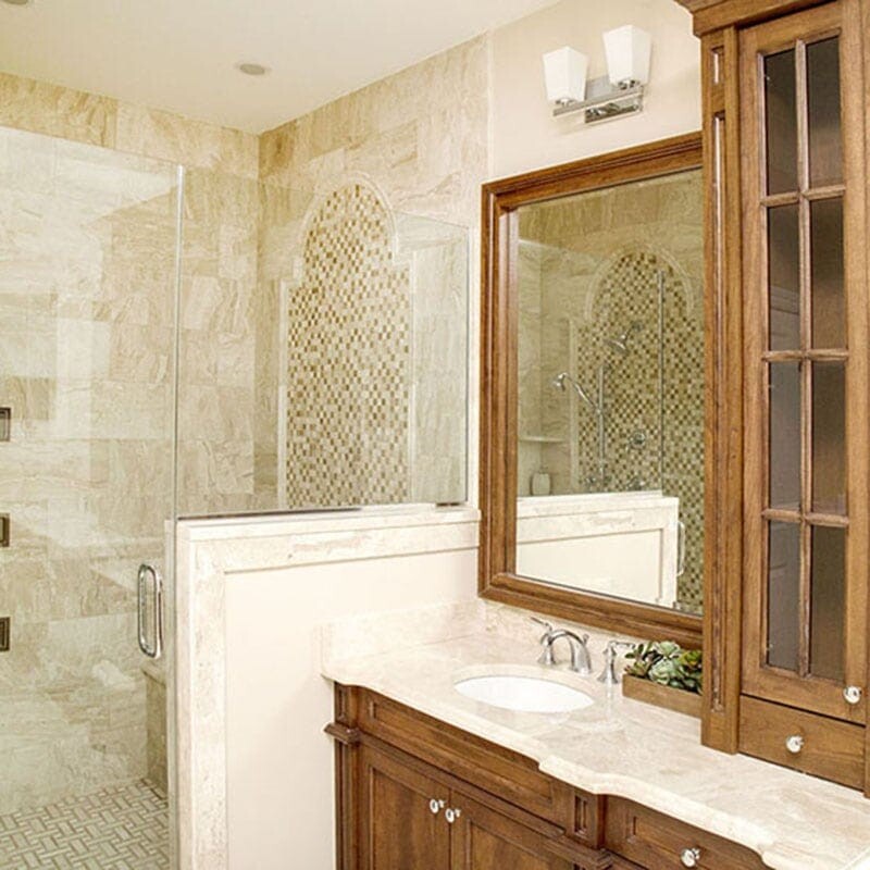 DIANA ROYAL : Rectangle Field Tile (polished | 6"x12"x3/8" | beveled)