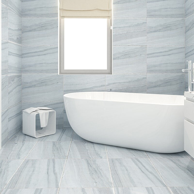 SKYLINE: Vein Cut Rectangle Field Tile (cottage | 16"x24"x1/2" | chiseled)