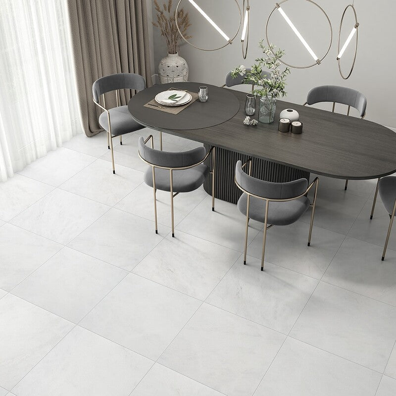 GLACIER : Square Field Tile (honed | 24"x24"x3/8" | straight cut)