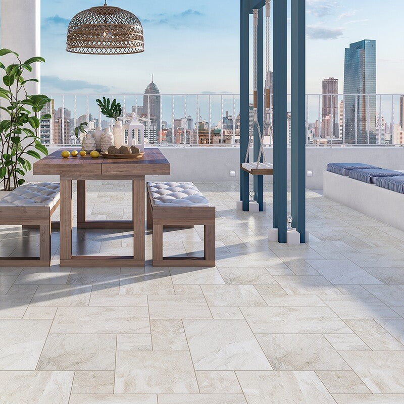 DIANA ROYAL : Marble Paving Tile (renaissance | straight cut)