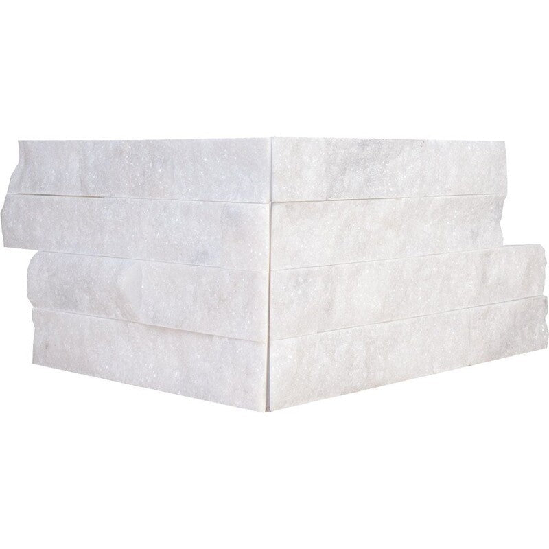 LEDGER STONE : Wall Panel Corner (rock face | 6"x12"x3/4" | straight cut)