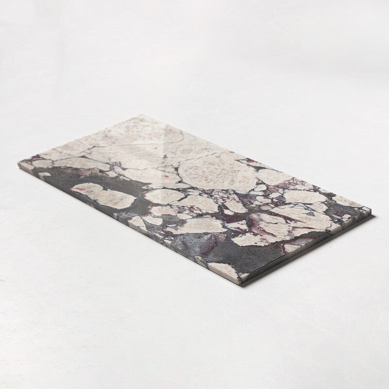 NATURAL REFLECTIONS : Calacatta Viola Marble Rectangle Field Tile (polished | 12"x24"x3/8" | straight cut)