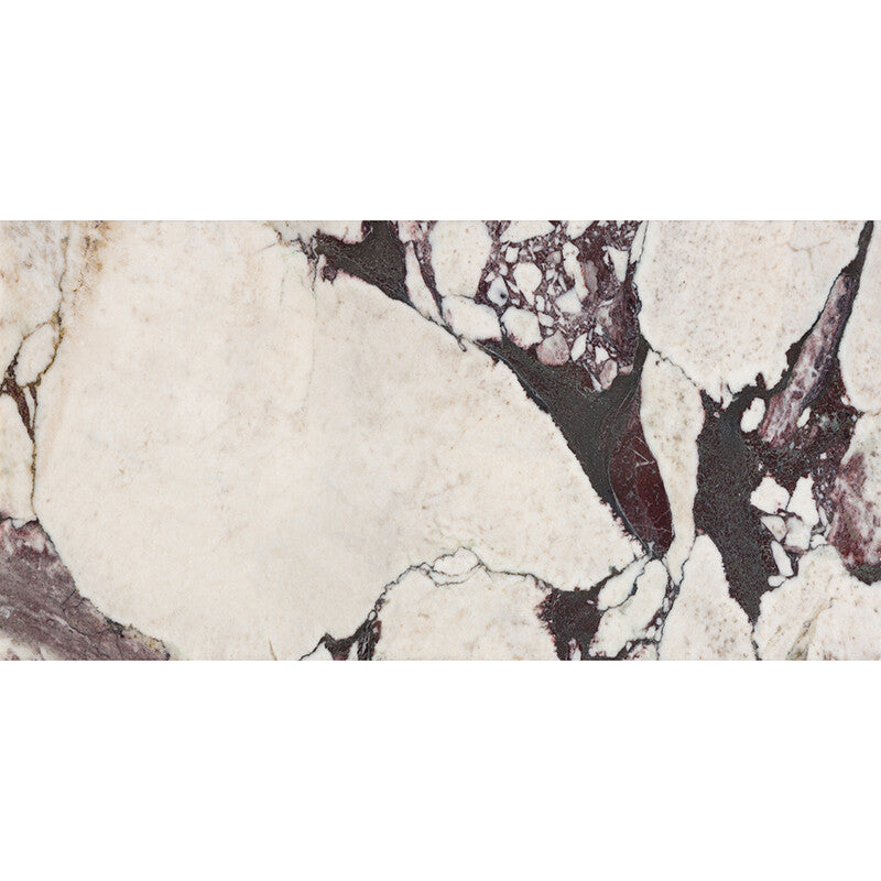 NATURAL REFLECTIONS : Calacatta Viola Marble Rectangle Field Tile (polished | 12"x24"x3/8" | straight cut)