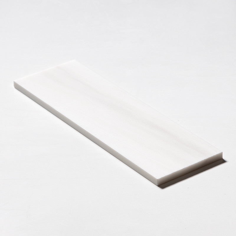 BIANCO DOLOMITI CLASSIC : Rectangle Field Tile (honed | 4"x12"x3/8" | straight cut)