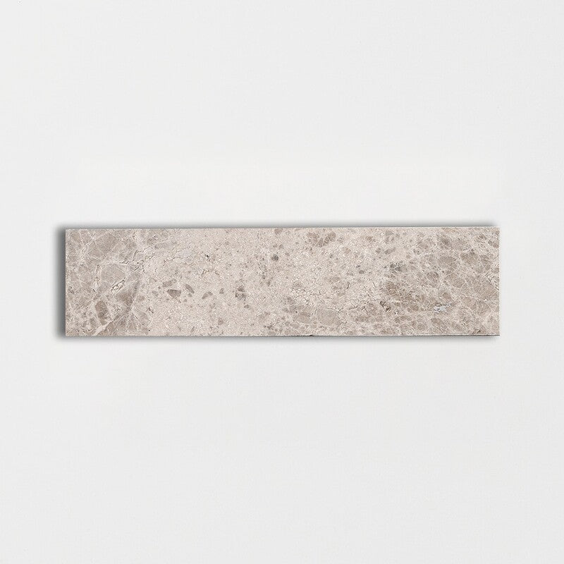 LONG SUBWAY: Silver Shadow Rectangle Field Tile (honed | 2"x8"x1/2" | straight cut)