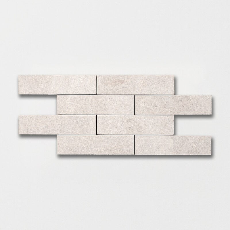 LONG SUBWAY: Diana Royal Rectangle Field Tile (leather | 2"x8"x1/2" | straight cut)