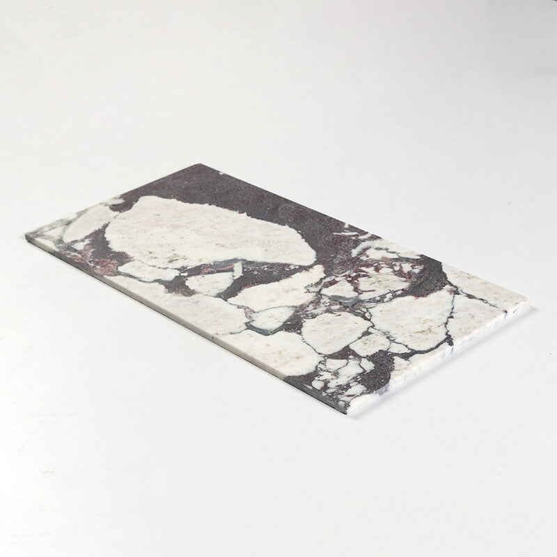 NATURAL REFLECTIONS : Calacatta Viola Marble Rectangle Field Tile (honed | 12"x24"x3/8" | beveled)