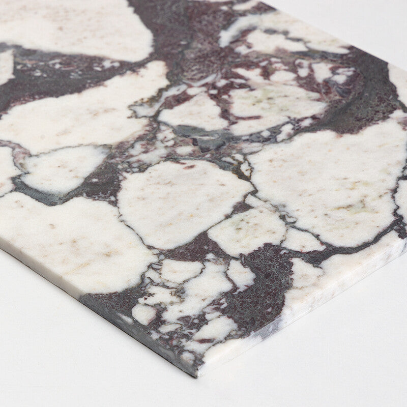NATURAL REFLECTIONS : Calacatta Viola Marble Rectangle Field Tile (honed | 12"x24"x3/8" | beveled)