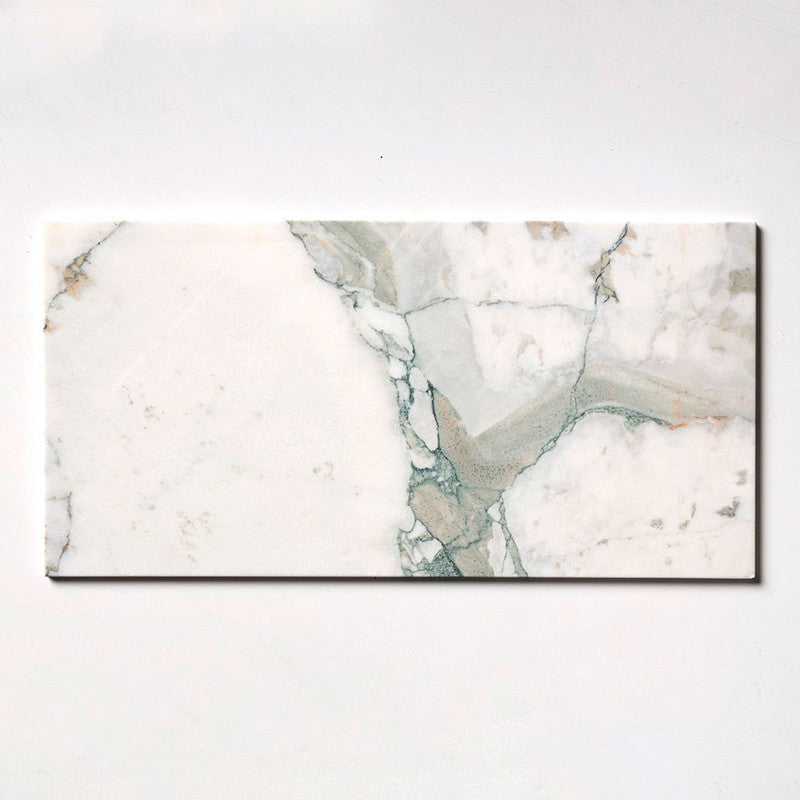 CALACATTA GREEN: Rectangle Field Tile (honed | 12"x24"x3/8" | straight cut)