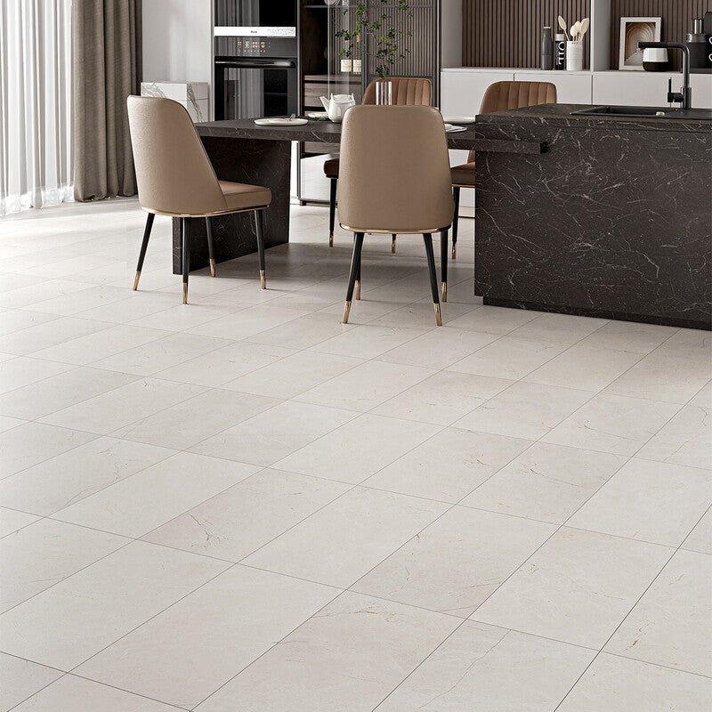 VANILLA: Rectangle Field Tile (honed | 12"x24"x1/2" | straight cut)