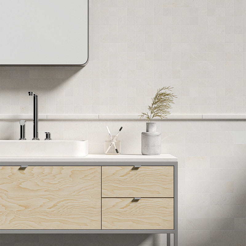 VANILLA: Rectangle Field Tile (honed | 2"x5"x3/4" | straight cut)