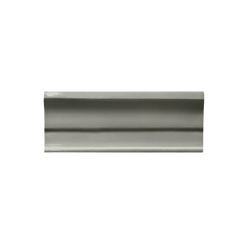 BREATHE MORESQUE: Ambrosia Ceramic Rail Molding (glossy | 2"x6"x1/4" | round)