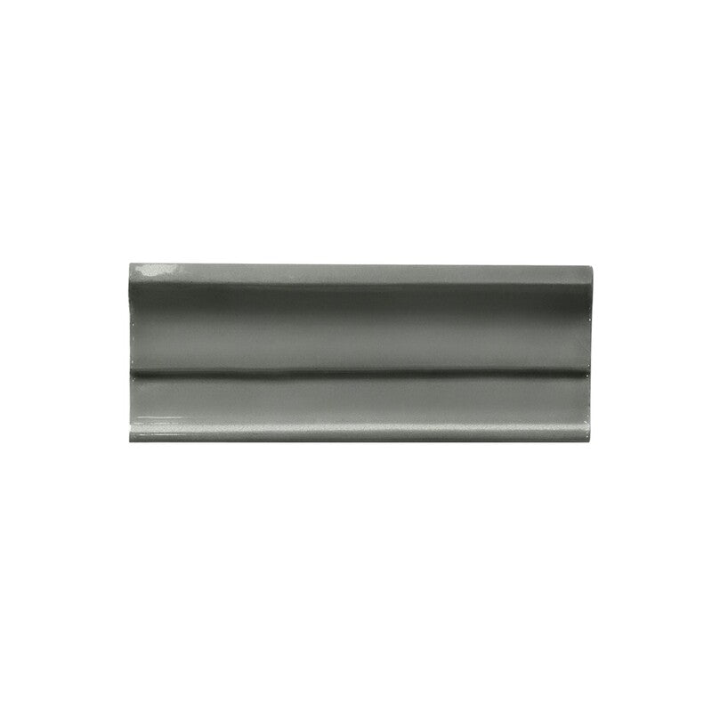 BREATHE MORESQUE: Tinta Ceramic Rail Molding (glossy | 2"x6"x1/4" | round)