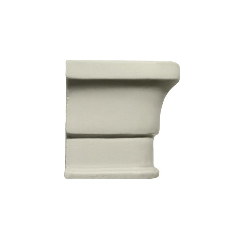 BREATHE MORESQUE: Breathe Ceramic Rail Molding Corner (glossy | 2"x2"x3/8" | round)