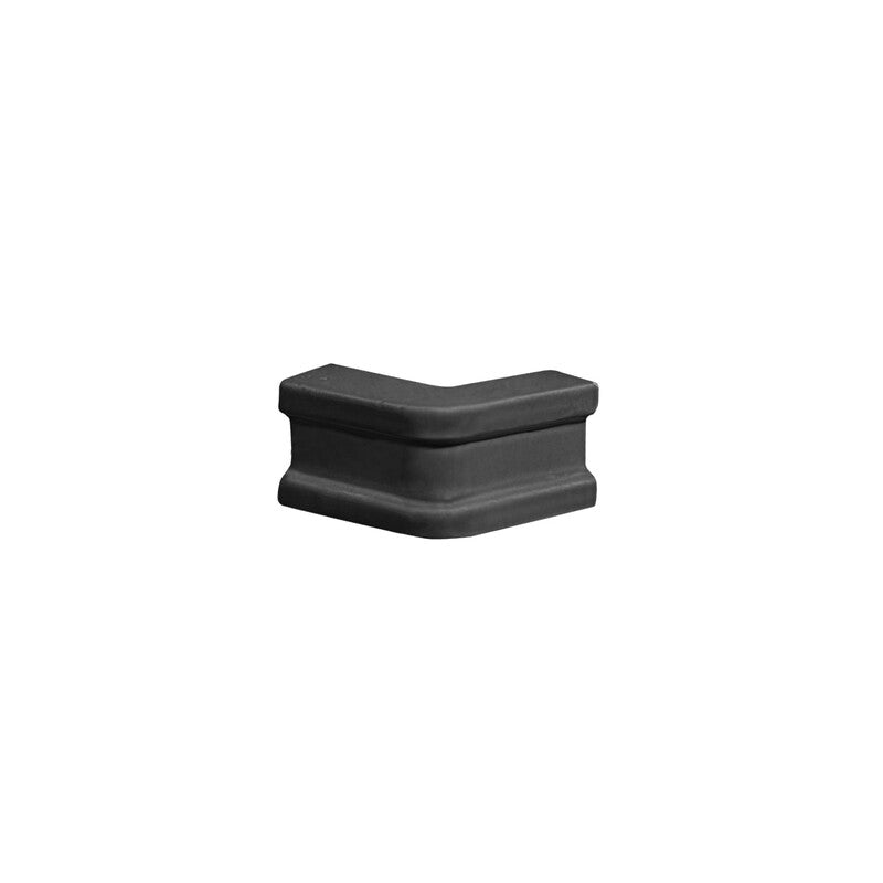 BREATHE MORESQUE: Nocturnal Ceramic Bar Liner Corner (glossy | 1"x1"x3/8" | round)