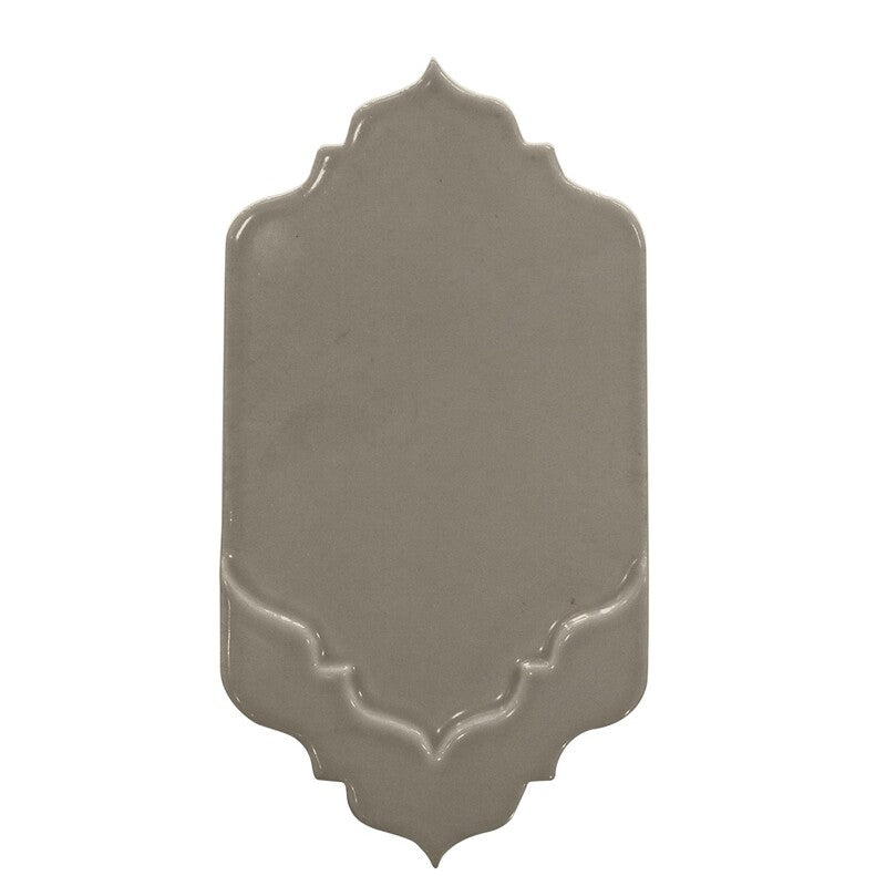 BREATHE MORESQUE: Arena Musa Field Deco Tile (glossy | 4"x8"x3/8" | round)