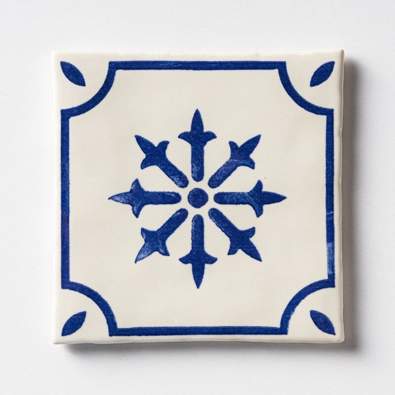 CHEZ MONET CERAMIC: Gascony Square Field Tile (glossy | 6"x6"x3/8" | straight cut)