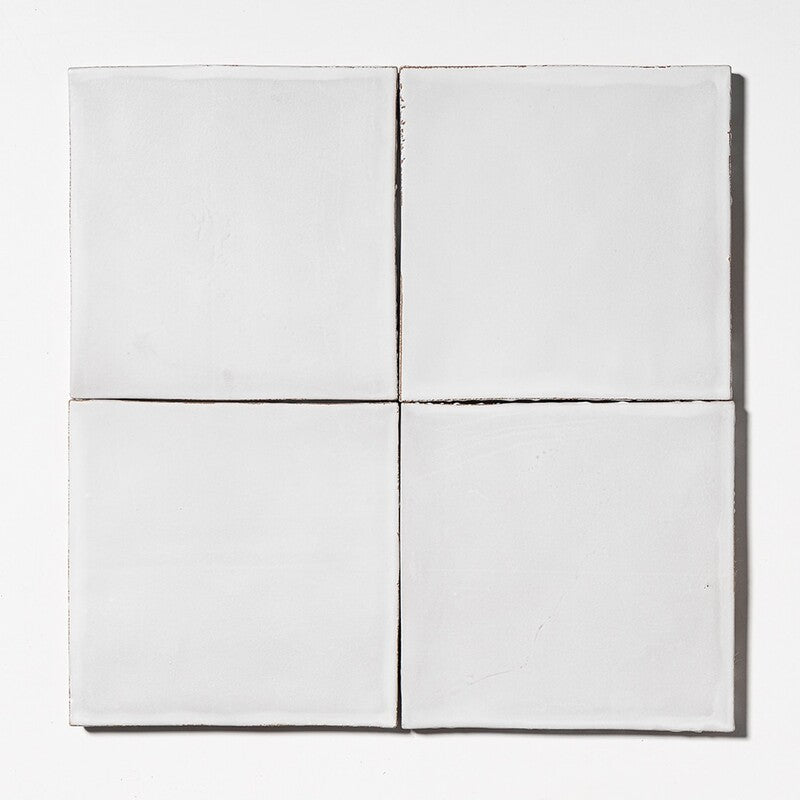 LEITMOTIF: Leitmotif Glazed Terracotta Field Glazed Terracotta Field Deco Tile (6"x6"x3/8" | matte)