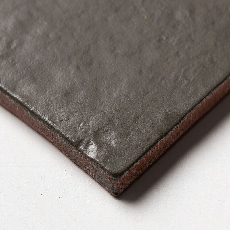 TRACES: Olivin Square Glazed Terracotta Field Tile (6"x6"x3/8" | matte)