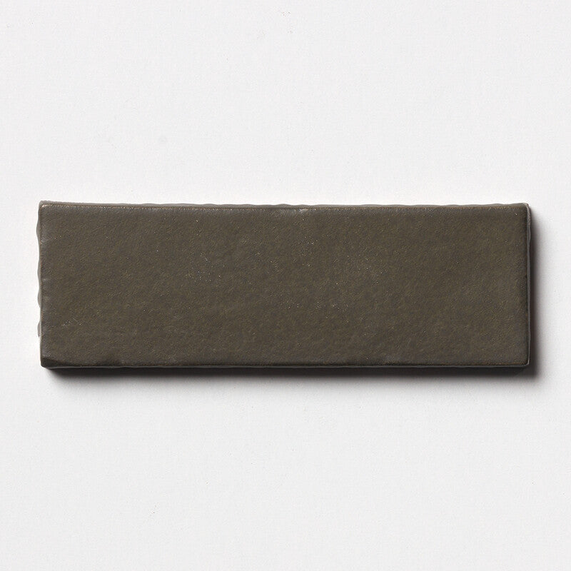 TRACES: Olivin Rectangle Glazed Terracotta Field Tile (2"x6"x3/8" | matte)