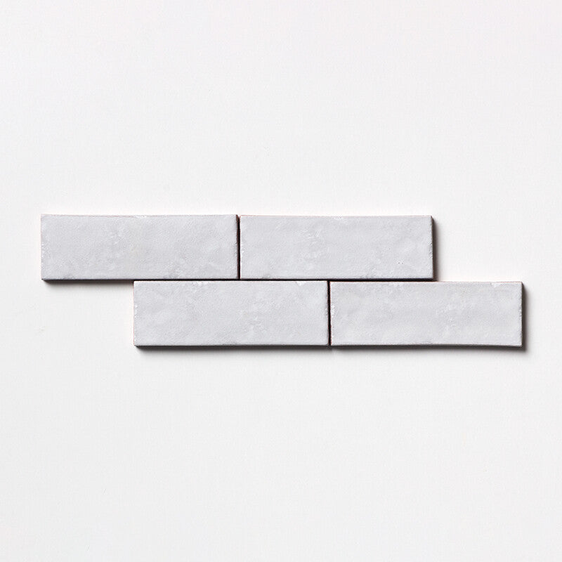 TRACES: Milos Rectangle Glazed Terracotta Field Tile (2"x6"x3/8" | matte)