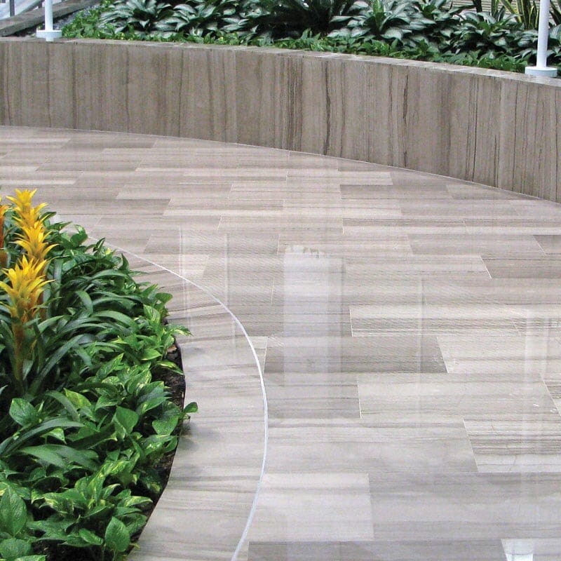 HAISA LIGHT : Rectangle Field Tile (honed | 12"x24"x3/8" | beveled)