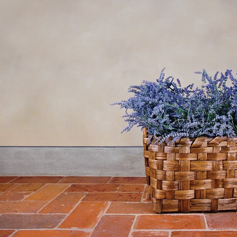 COTTO MED: Red Rectangle Natural Terracotta Field Tile (6"x12"x3/4" | matte)