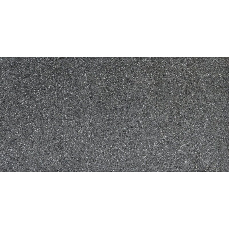 ABSOLUTE BLACK EXTRA: Granite Rectangle Field Tile (flamed | 12"x24"x3/8" | straight cut)