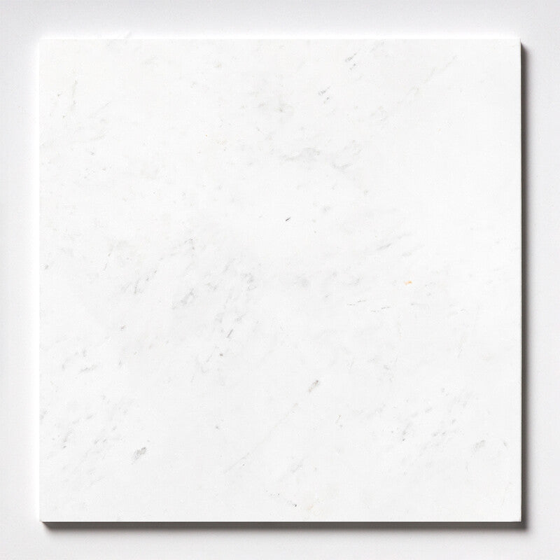 ROYAL WHITE : Square Field Tile (honed | 24"x24"x3/4" | straight cut)