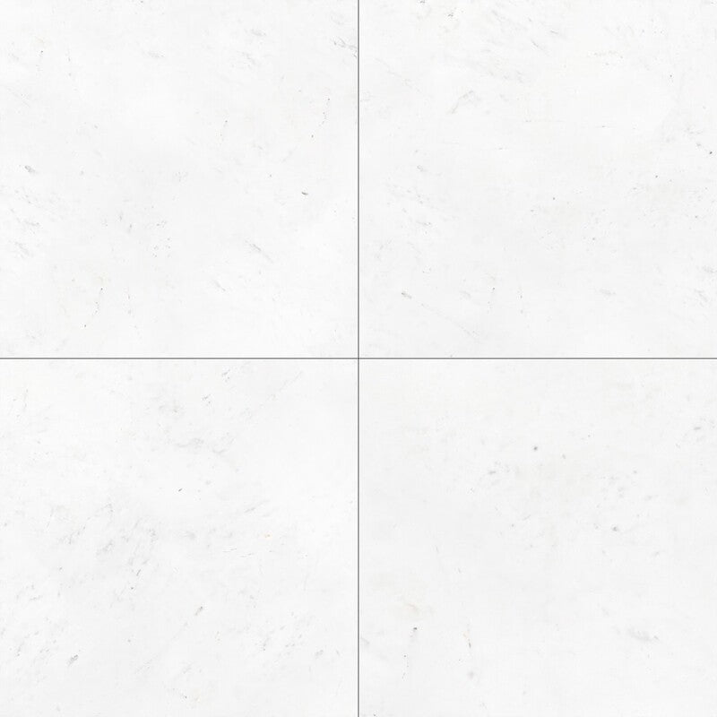 ROYAL WHITE : Square Field Tile (honed | 24"x24"x3/4" | straight cut)
