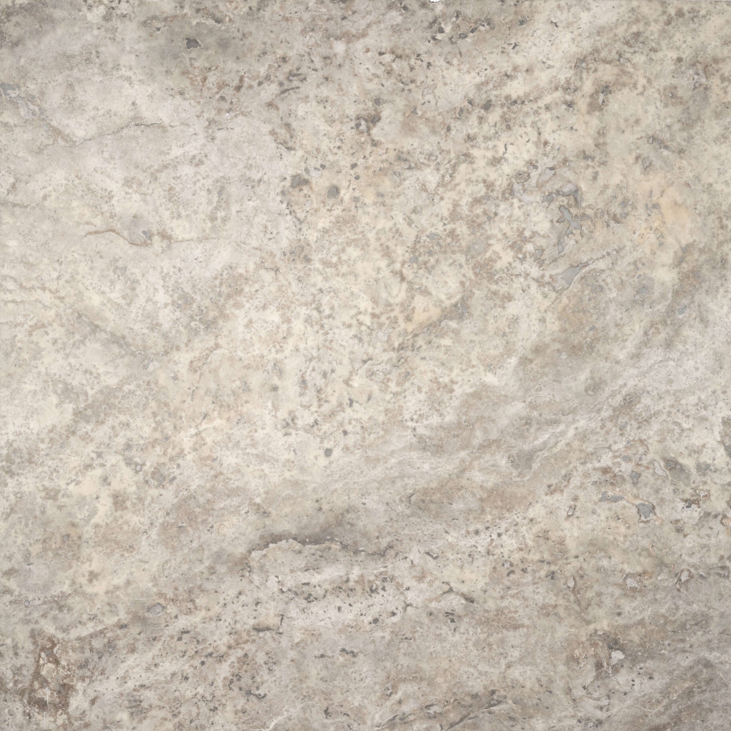 SILVER: Travertine Rectangle Field Tile (12"x24"x1/2" | filled, honed)