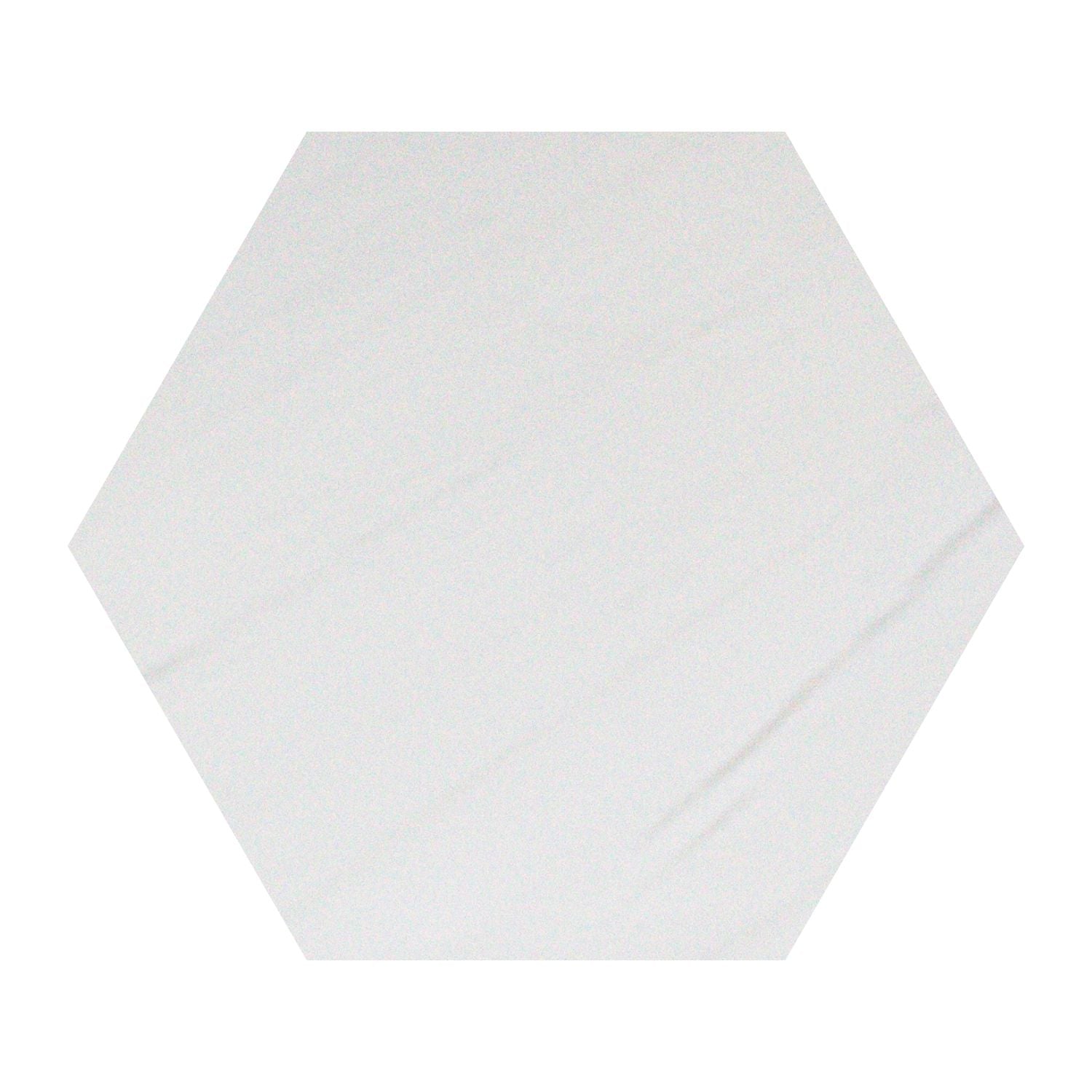 BIANCO VENATO: Dolomite Hexagon Field Tile (8"x9 1/4"x3/8" | honed)