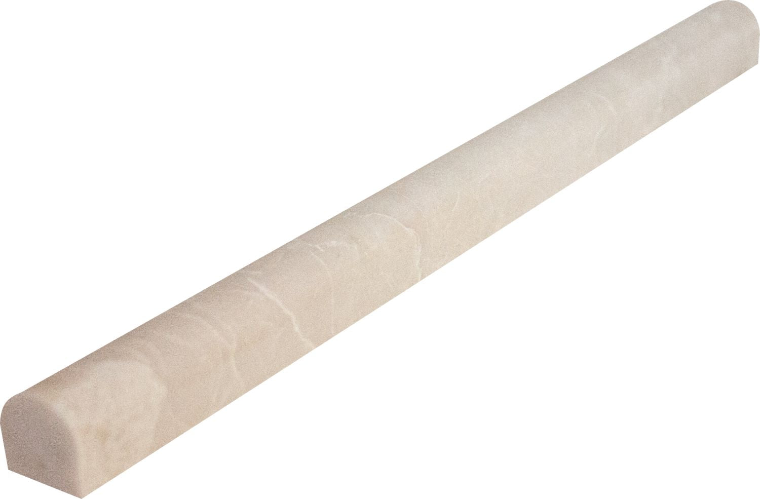 BOTTICINO: Marble Pencil Tile Accessory (3/4"x12"x3/4" | polished | bullnosed)