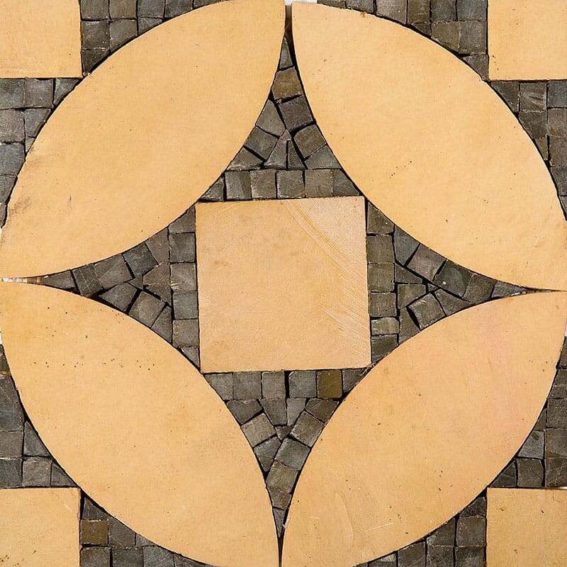 BABA CHIC: Sacchi Mosaic (honed | 8"x8"x1/4" | straight cut)