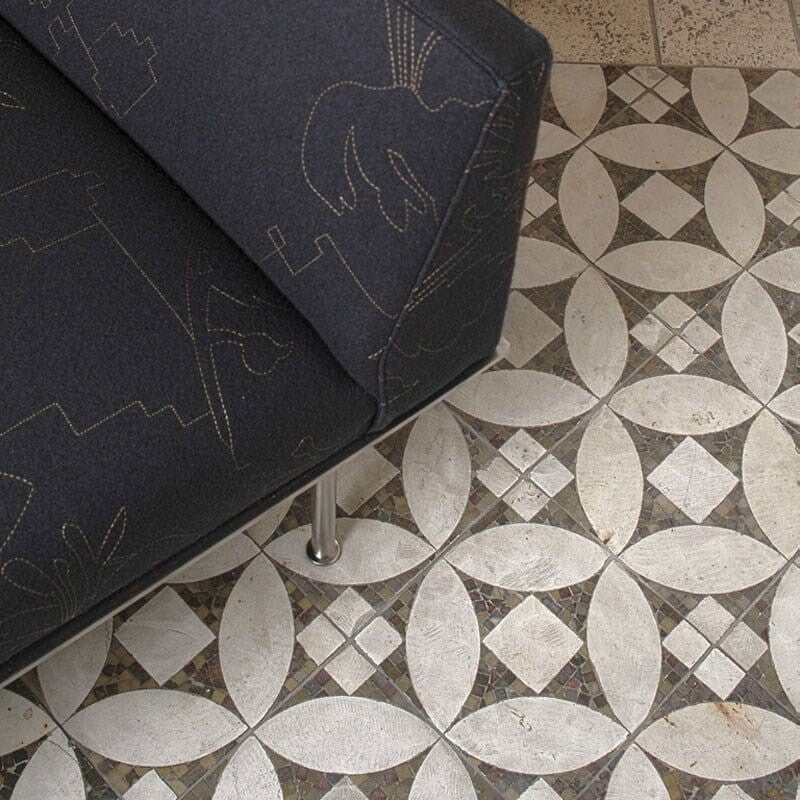 BABA CHIC: Sacchi Mosaic (honed | 8"x8"x1/2" | straight cut)