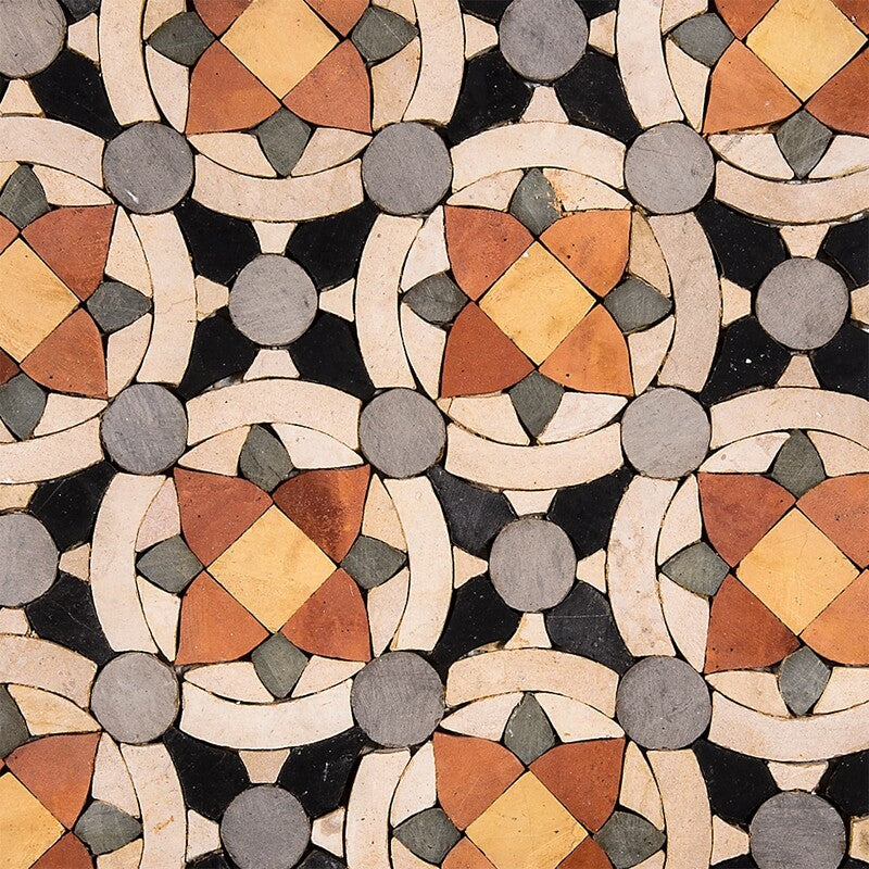BABA CHIC: Mahdia Mosaic (honed | 11"x11"x5/8" | straight cut)