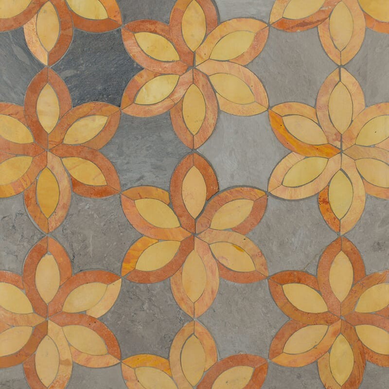 BABA CHIC: Bahar Mosaic (honed | 10"x12"x1/4" | straight cut)