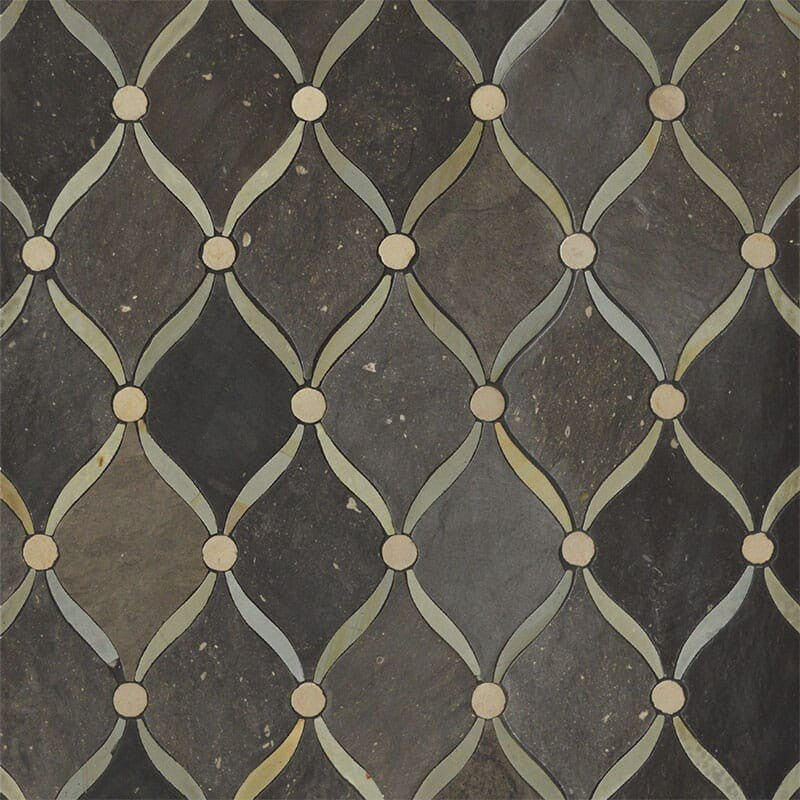 BABA CHIC: Tasnim Mosaic (honed | 11"x12"x1/4" | straight cut)