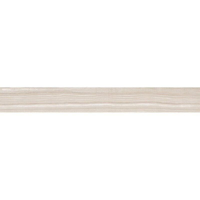 LINEA PORCELAIN: Taupe Blend Porcelain Sbn Single Long Bullnose (matte | 3"x24"x25/64" | straight cut)
