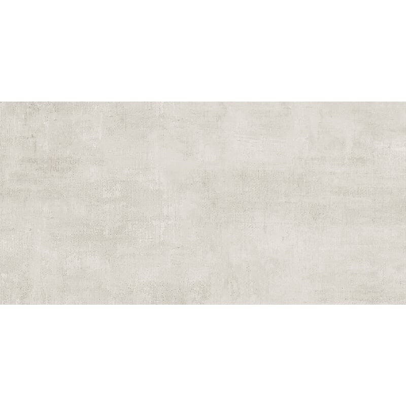 RUNWAY PORCELAIN: Blanc Concrete Rectangle Field Tile (lappato | 12"x24"x5/16" | straight cut)