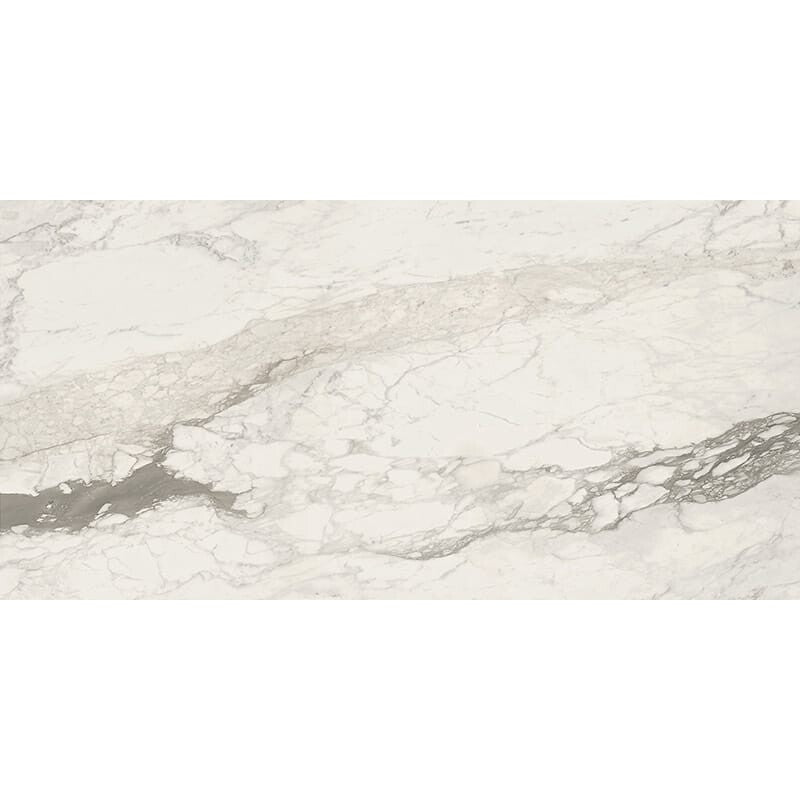 ELEGANTE PORCELAIN: Calacatta Renoire Rectangle Field Tile (honed | 24"x48"x3/8" | straight cut)