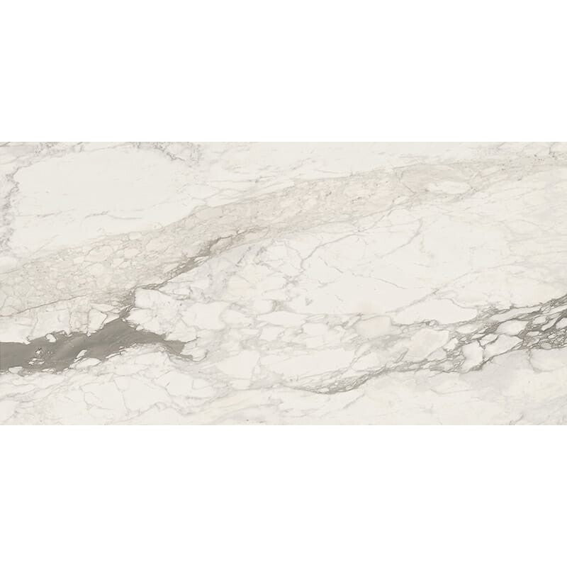 ELEGANTE PORCELAIN: Calacatta Renoire Rectangle Field Tile (honed | 12"x24"x3/8" | straight cut)