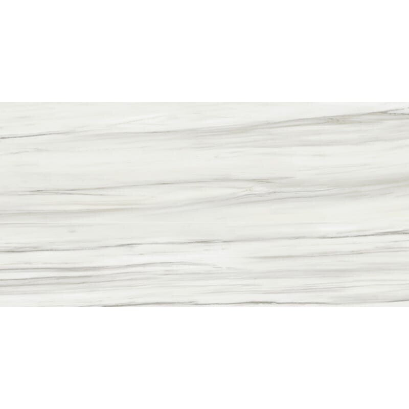 ELEGANTE PORCELAIN: Carrara Zebrino Rectangle Field Tile (honed | 12"x24"x3/8" | straight cut)